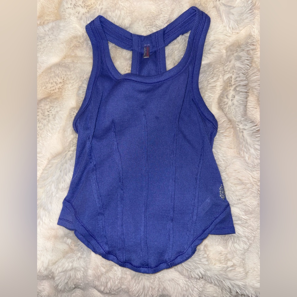 FP Movement by Free People Blue Tank Top